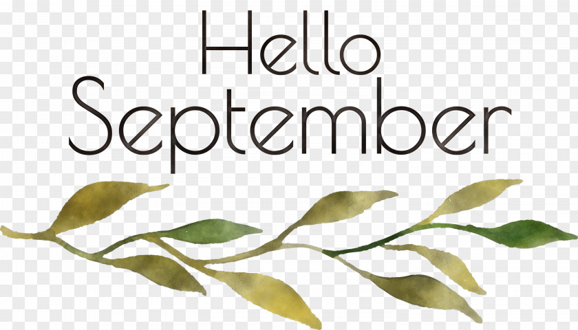 Hello September September PNG