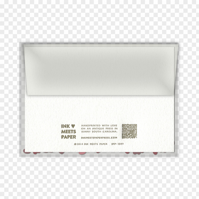 Letterpress Paper Rectangle PNG