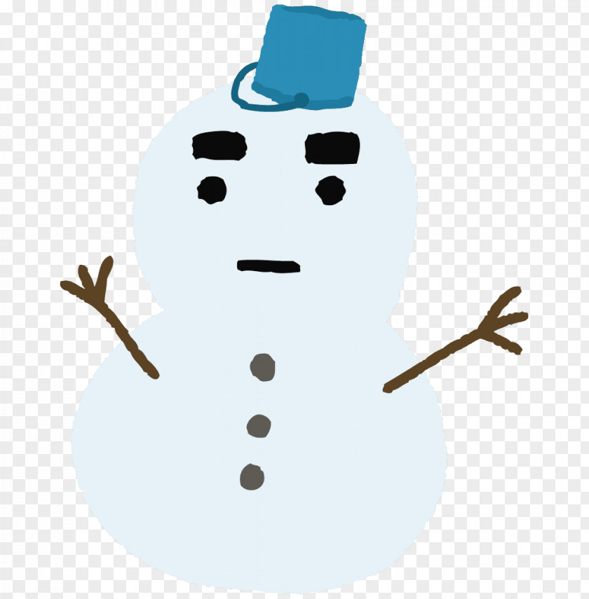 Snowman Illustration Cartoon Design Winter PNG