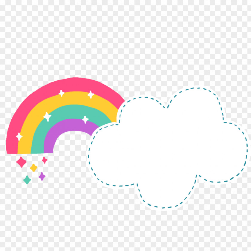 Cartoon Cute Clouds Rainbow Cloud Document File Format PNG