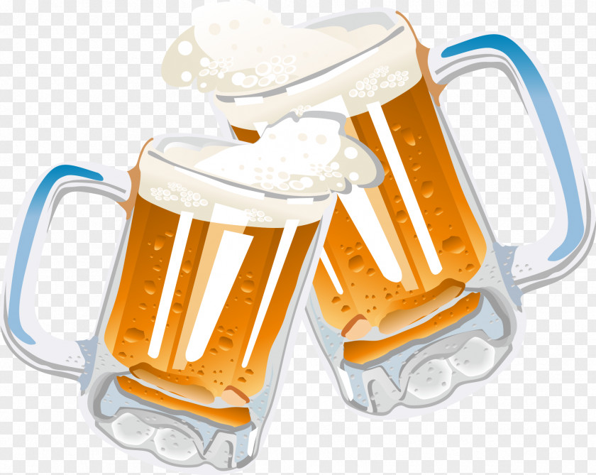 Cheers Celebration Toast Beer Glassware Drink Clip Art PNG