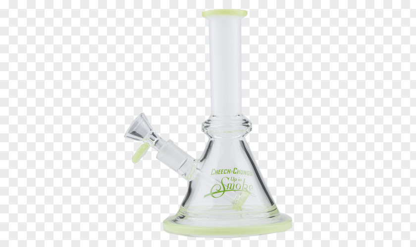 Green Water Glass Cheech & Chong Sgt. Stedenko Tobacco Pipe Smoking Bong PNG