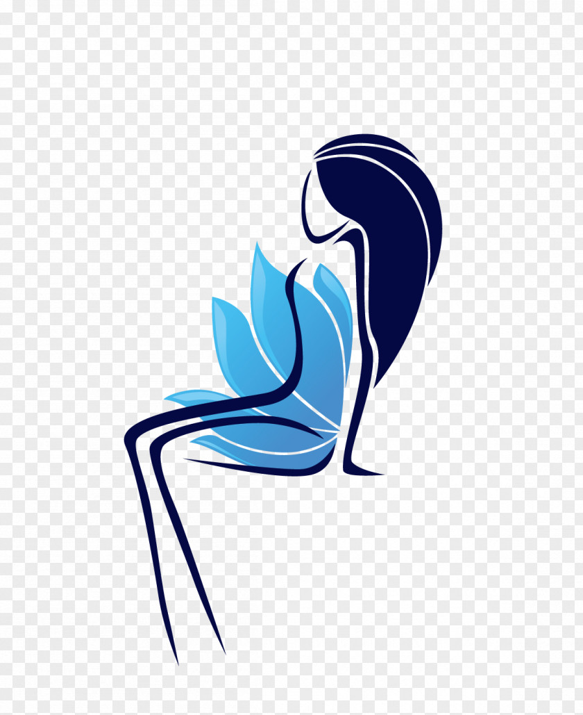 Hand-painted Women Drawing Illustration PNG