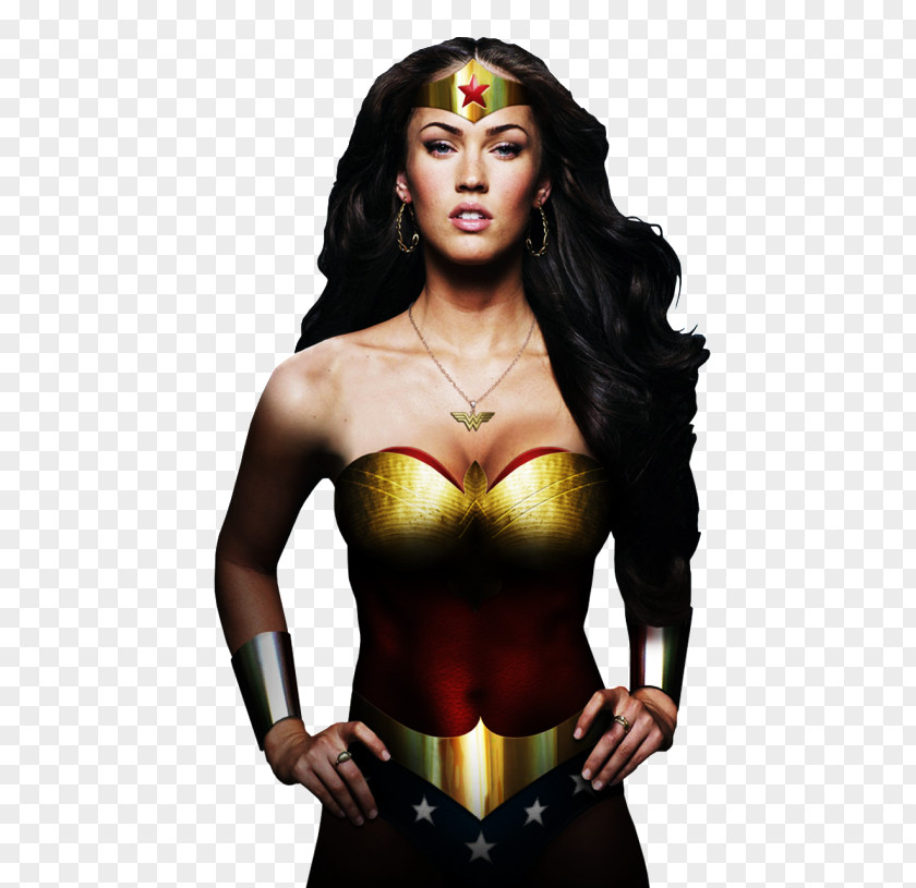 Megan Fox Wonder Woman Female Hollywood Film PNG