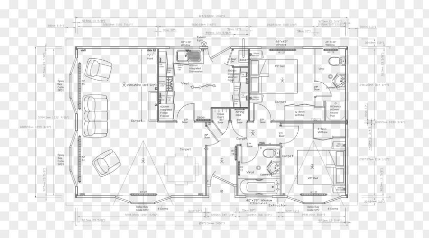 Park Floor Plan Technical Drawing PNG