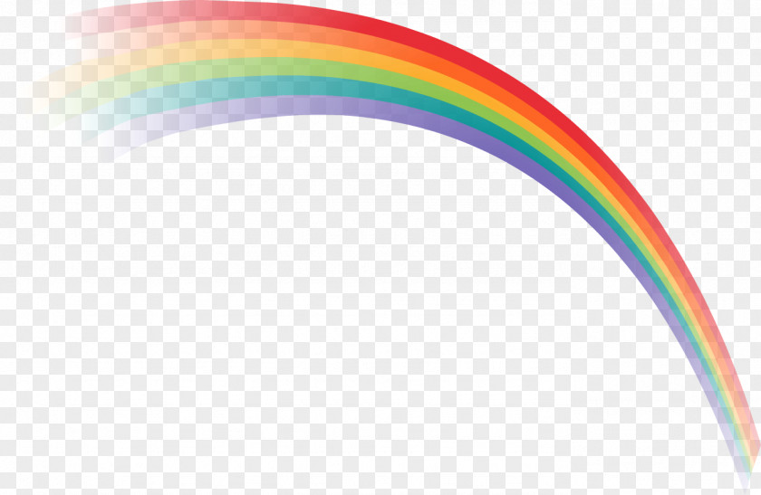 Rainbow Light Color Arc PNG