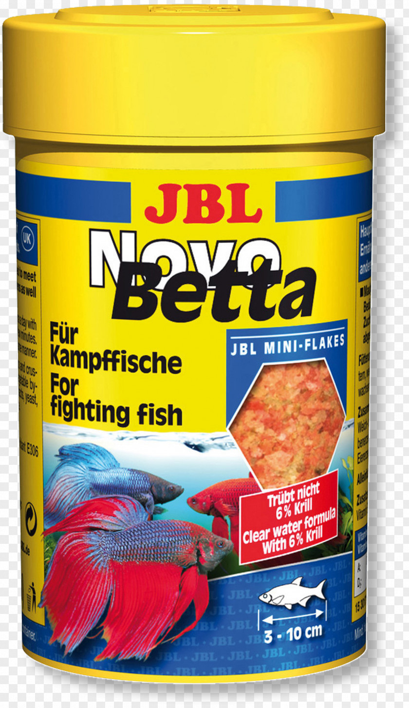 Siamese Fighting Fish Goldfish Aquarium Feed JBL NOVOBETTA 100 Ml PNG