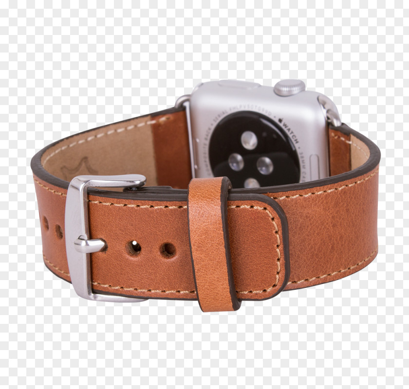 Apple Watch Series 3 Leather Strap PNG