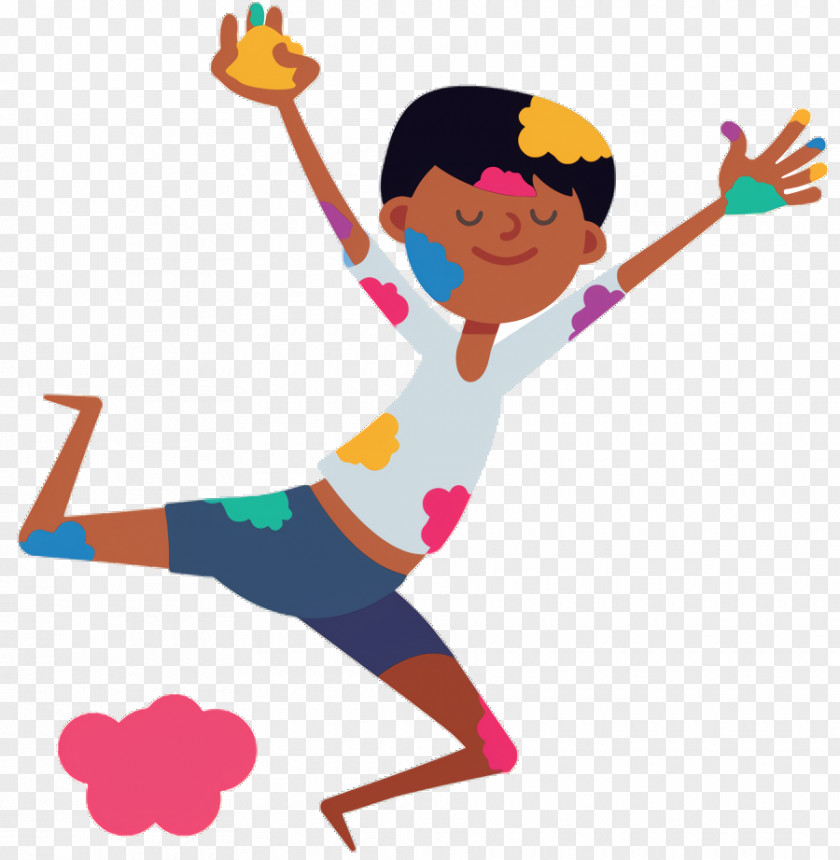 Play Cheering Painting Cartoon PNG