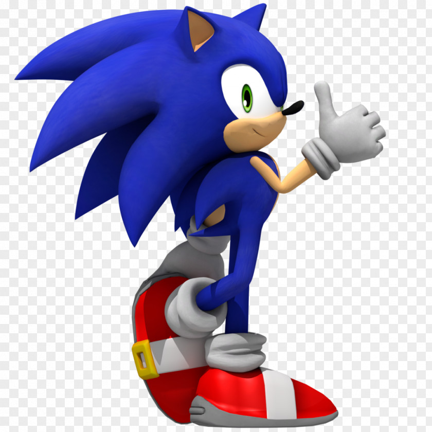 Sonic Generations Tails Amy Rose Metal Rendering PNG