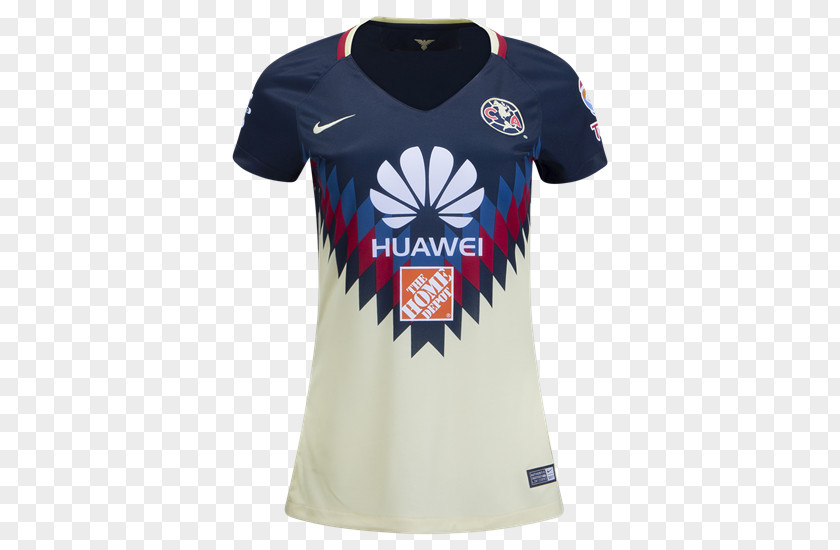 Women Soccer Club América T-shirt Jersey Football Kit PNG