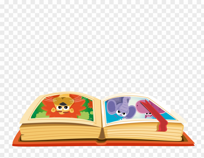 Cartoon Story Book Kids Stories Children's Literature Fairy Tale PNG