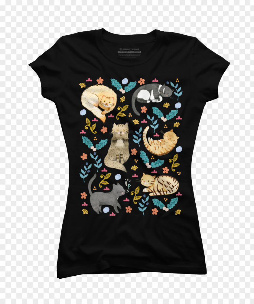 Cat Lover T Shirt T-shirt Sleeve Comics I Want One Of Those Subscription Box PNG