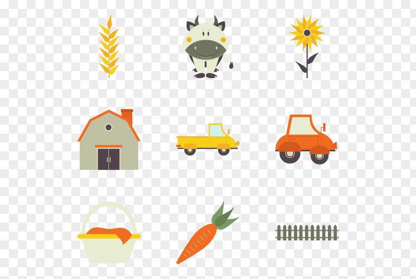 Farming Vector Clip Art PNG