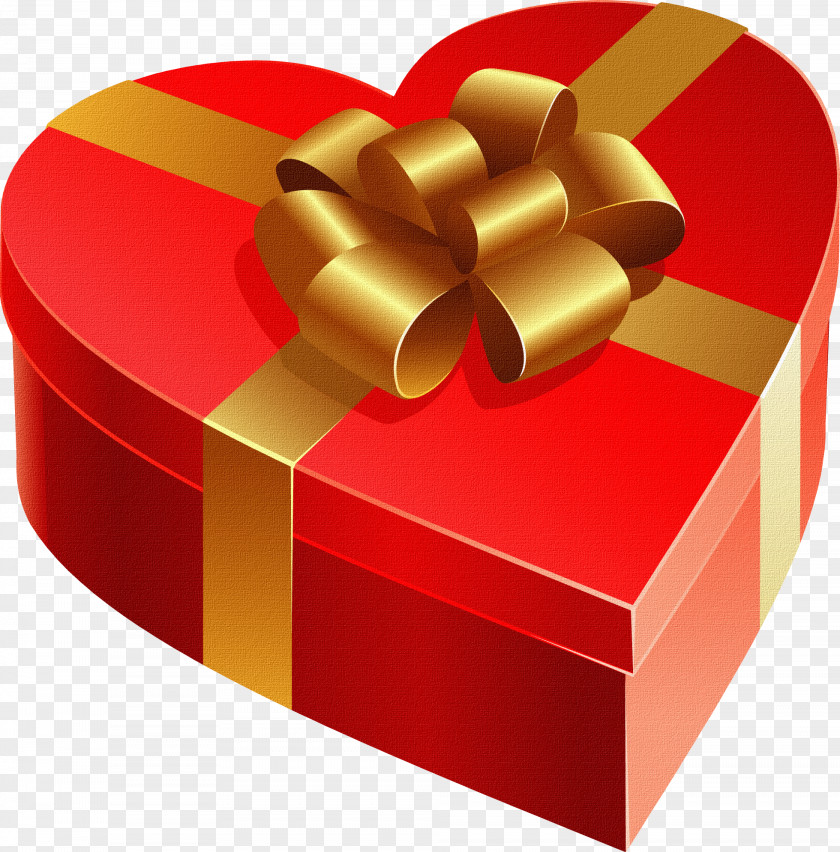 Gift Valentine's Day Box Paper Clip Art PNG