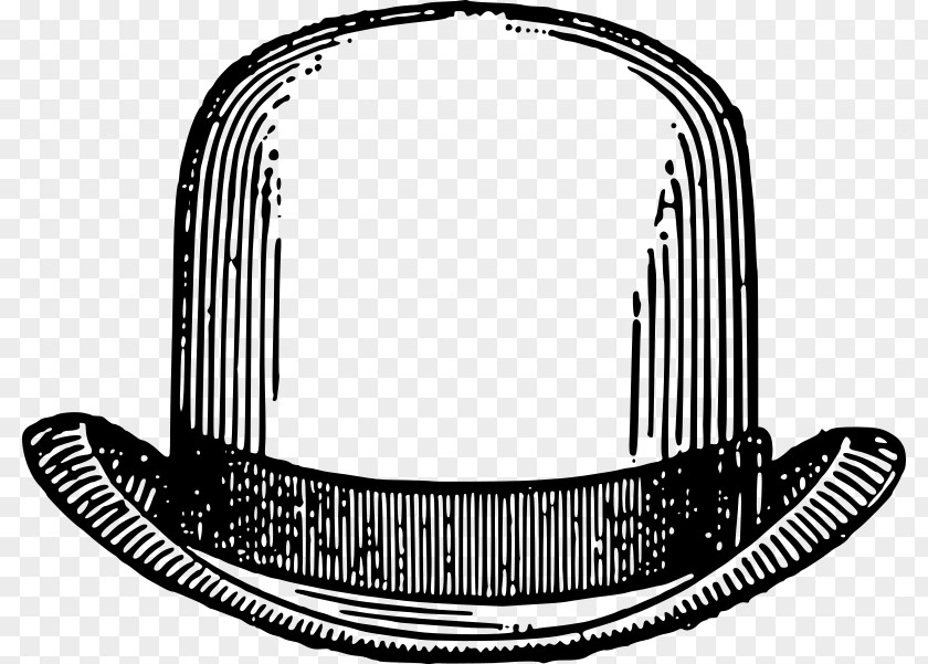 Hat Bowler Top Clip Art PNG