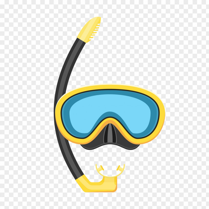 Y Snorkel Mask Diving Snorkeling Underwater Scuba Set PNG