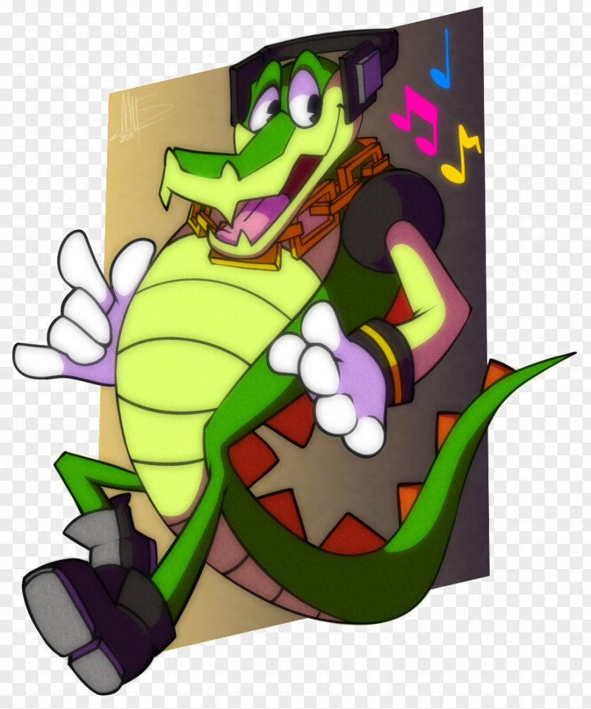 Crocodile Vector The Knuckles' Chaotix Espio Chameleon Sonic Hedgehog PNG