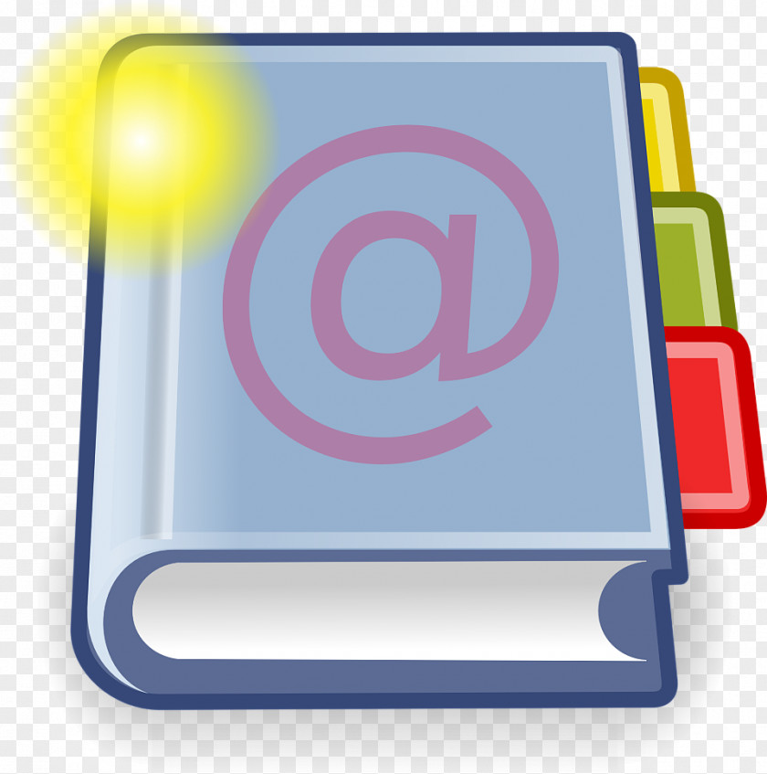 E-mail Address Book Telephone Directory Clip Art PNG