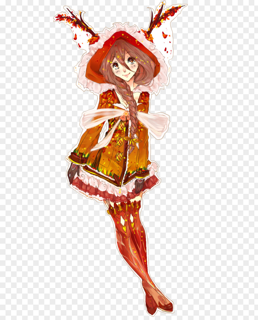 Fairy Costume Design Christmas Ornament PNG