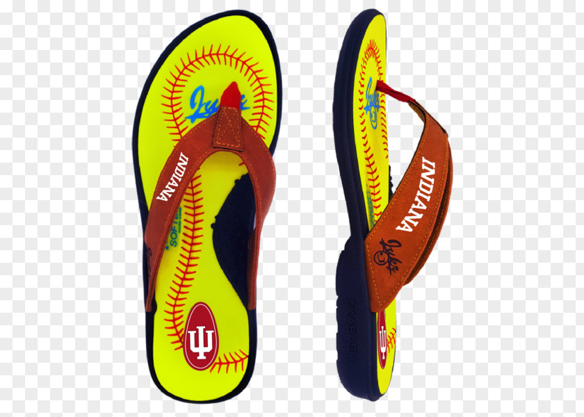 Flip-flops Indiana Hoosiers Softball Mississippi State Bulldogs University PNG