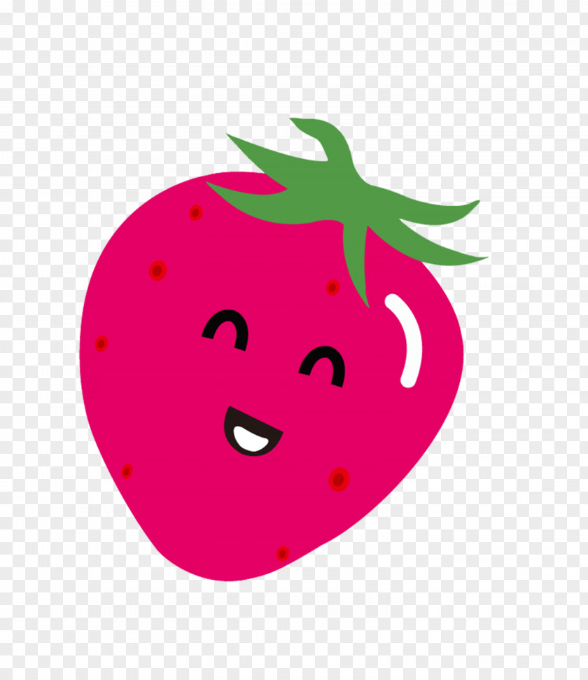 Strawberry Material Cartoon Free To Pull Clip Art PNG