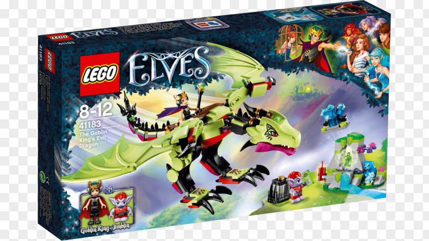 Toy LEGO 41183 Elves The Goblin King's Evil Dragon Lego PNG
