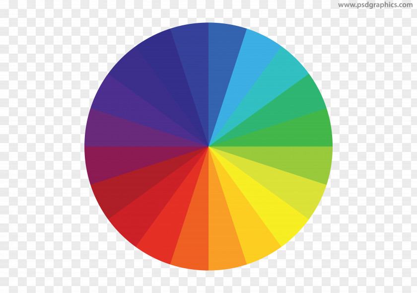 Vector Chart Material Geometry Color Wheel Graphic Design PNG