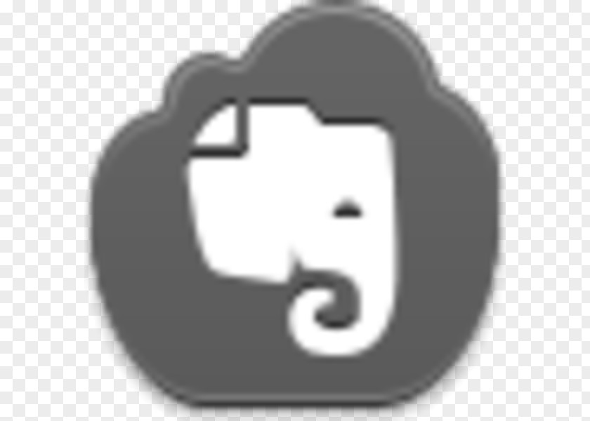 Grey Clouds Evernote PNG