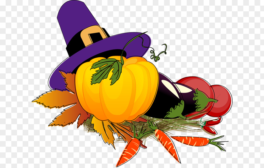 Pumpkin Thanksgiving Clip Art PNG
