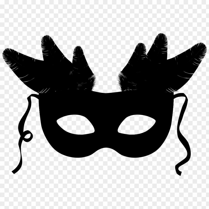 Whiskers Clip Art Mask Snout Black M PNG