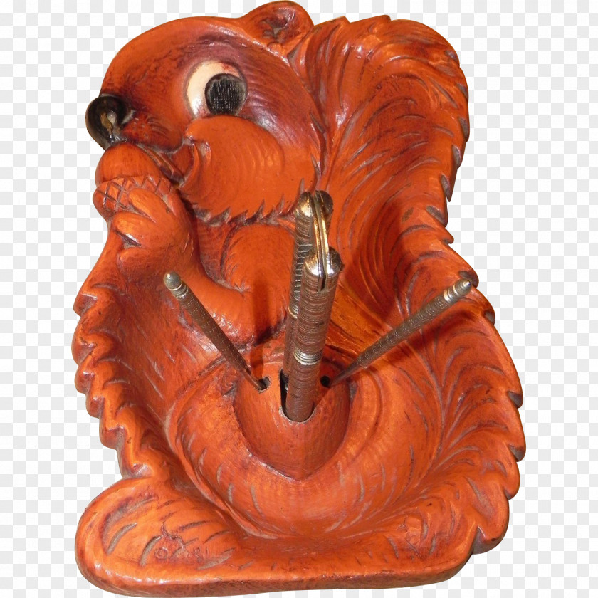 Figurine Animal Carving Orange S.A. PNG