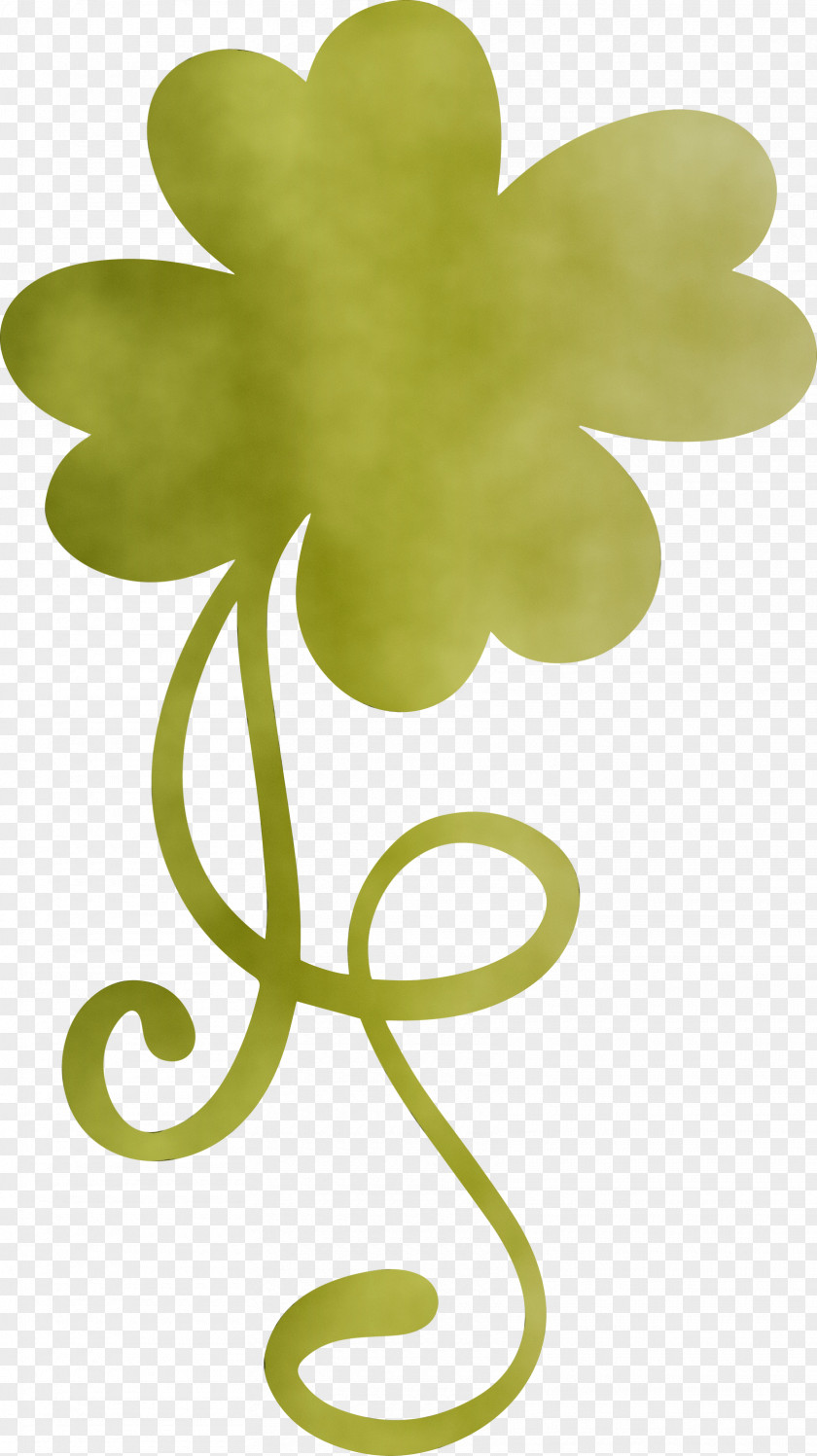 Green Leaf Plant Symbol Flower PNG
