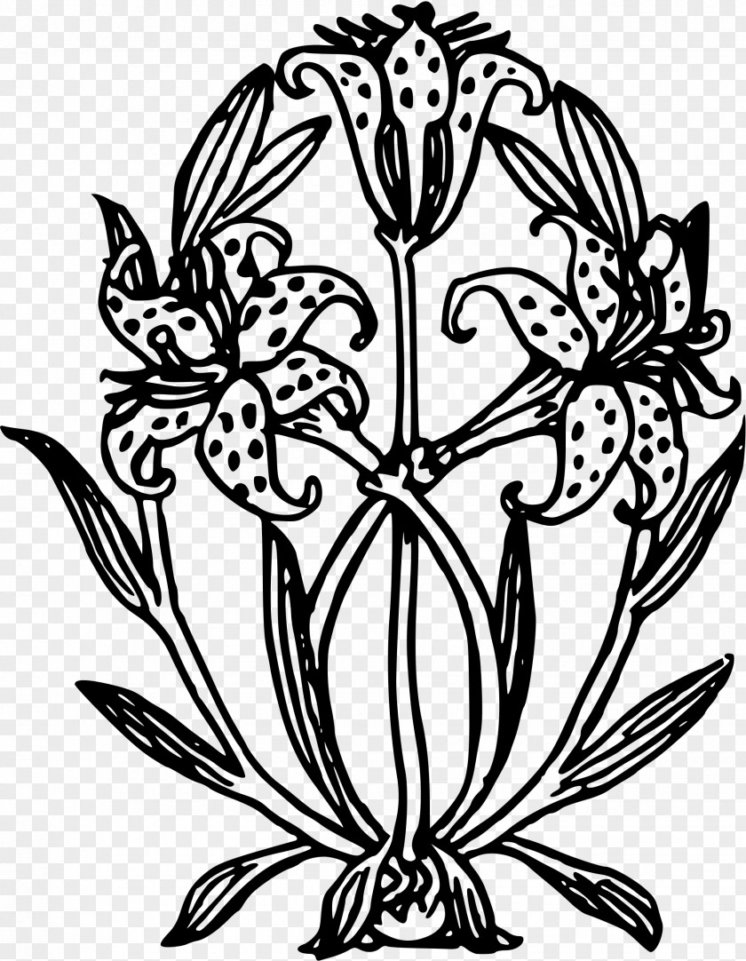 Hand-painted Floral Icon Design Flower Pattern PNG