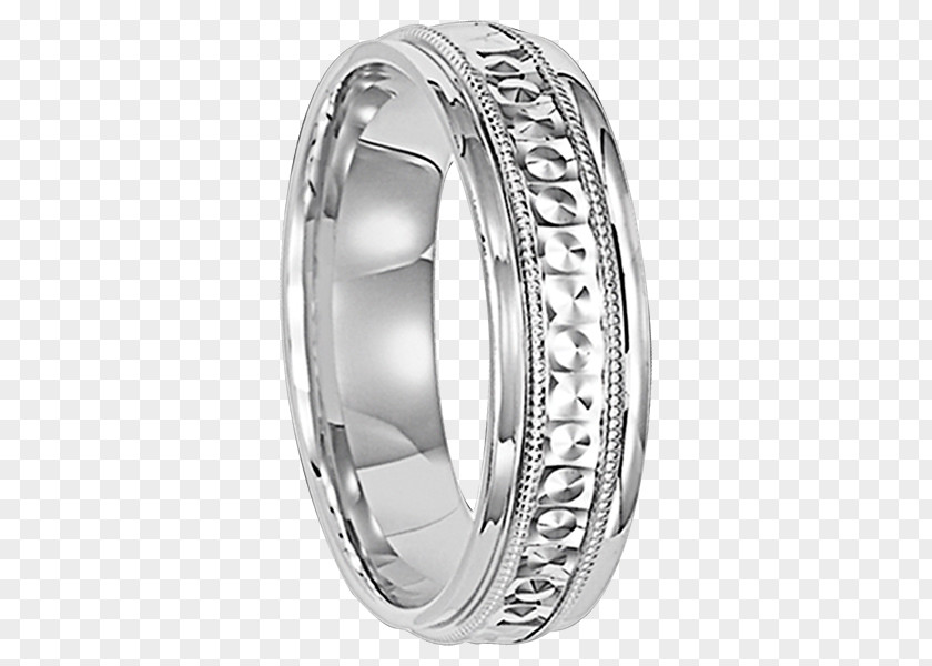 Ring Wedding Silver Platinum Product Design PNG