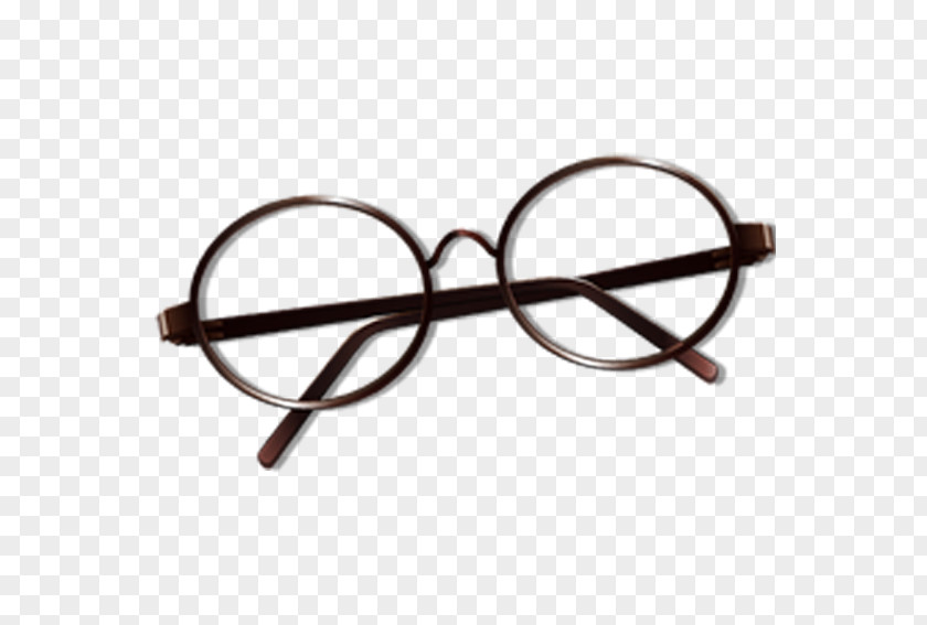 Round Glasses Eye Icon PNG