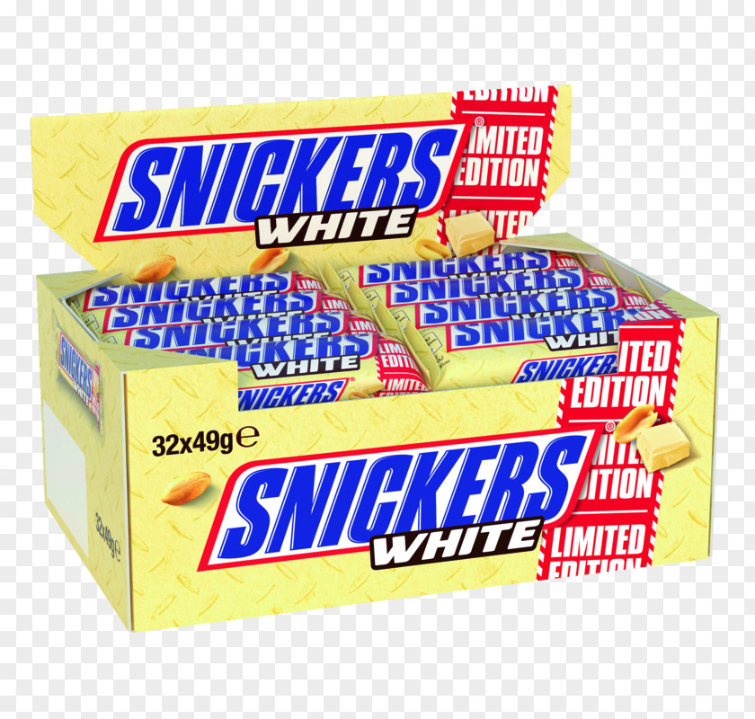 Snickers Chocolate Bar White Mars PNG