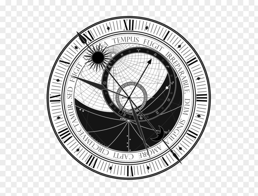 Clock Prague Astronomical Tattoo Astronomy PNG