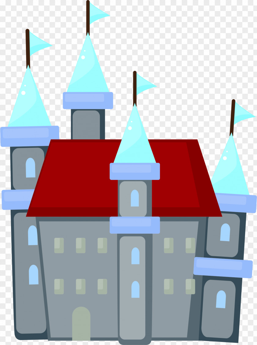 Magic Castle Illustration PNG