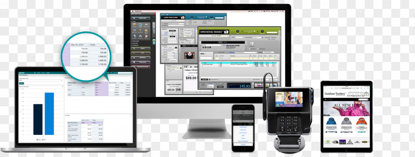 Marketing Computer Software Point Of Sale System Retail PNG