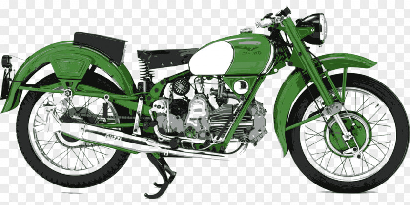 Moto Vector Motorcycle Guzzi Falcone Nuovo Engine PNG