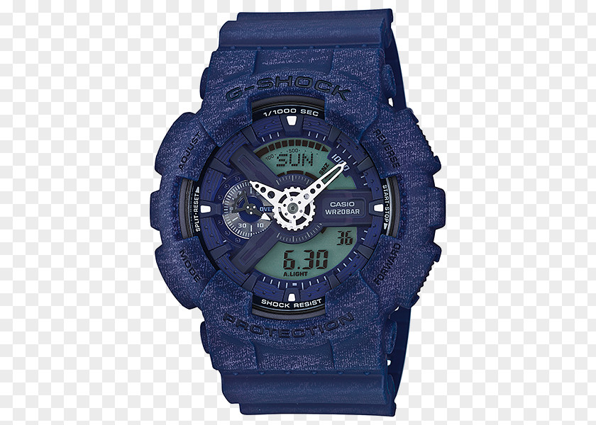 Watch G-Shock Shock-resistant Casio Blue PNG