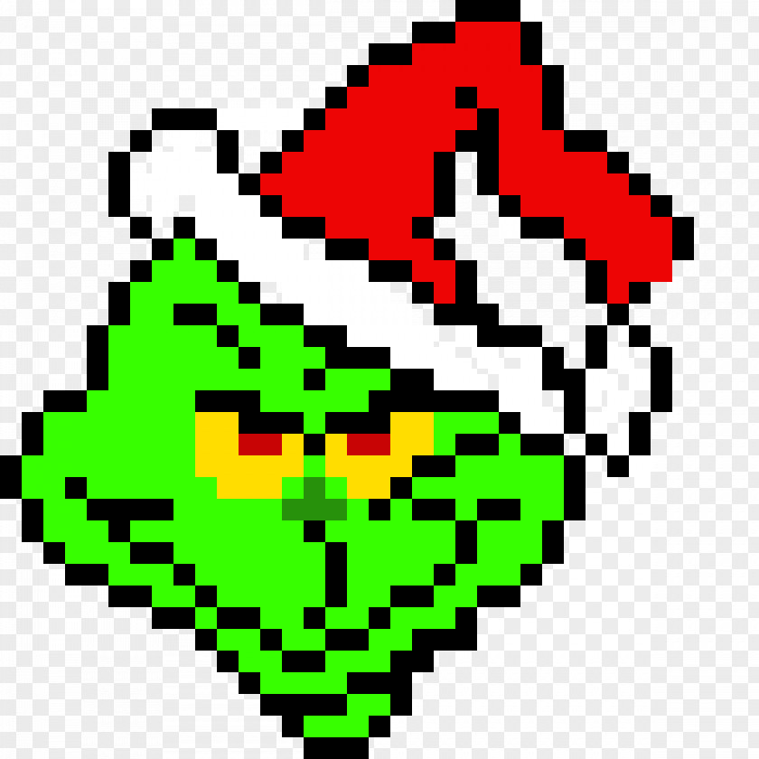 Dr. Seuss How The Grinch Stole Christmas! Pixel Art PNG