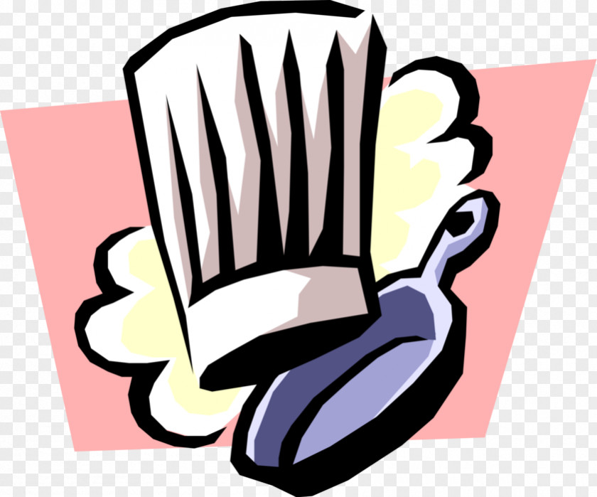 Frying Pan Hat Chef Toque Czapka Kucharska PNG