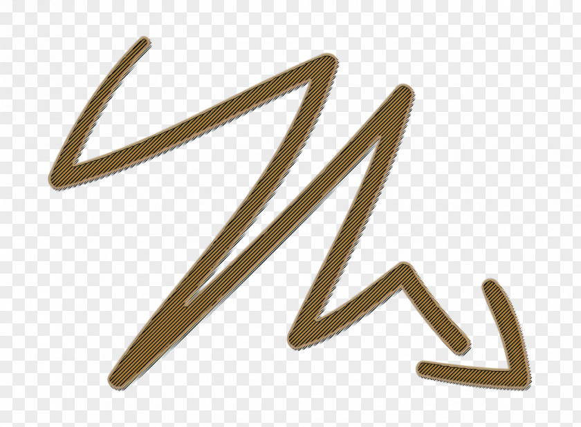 Hand Drawn Arrows Icon Doodle Arrow With Scribble PNG
