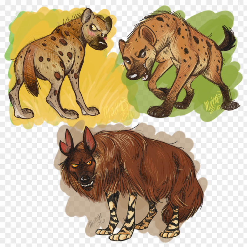 Hyena Cat Lion Dog Mammal PNG