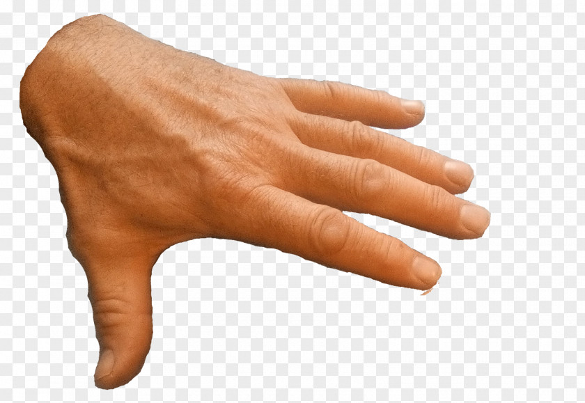 Nail Thumb Hand Model PNG