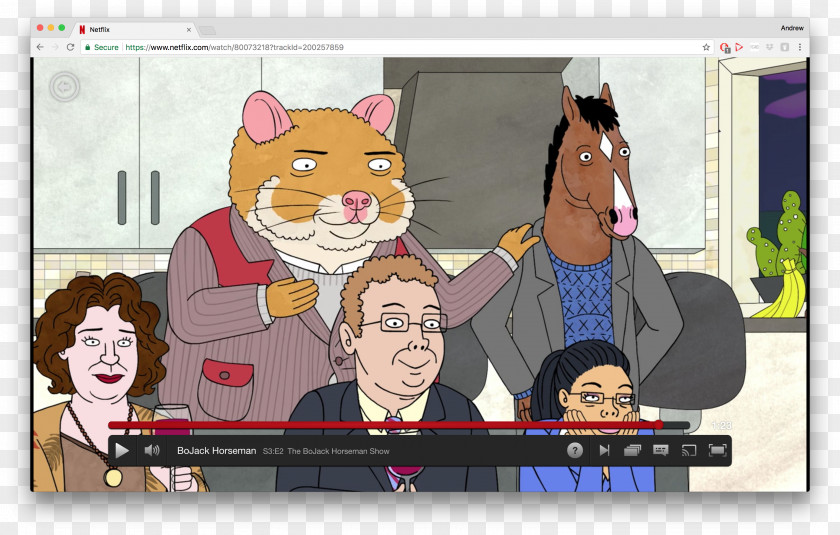 Bojack Horseman Comics Character Cat-like Cartoon YouTube PNG