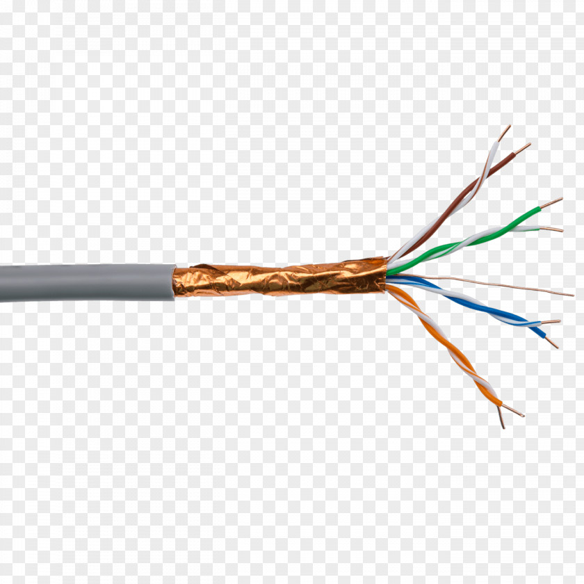 Electrical Cable Twisted Pair Category 5 Wire Copper PNG