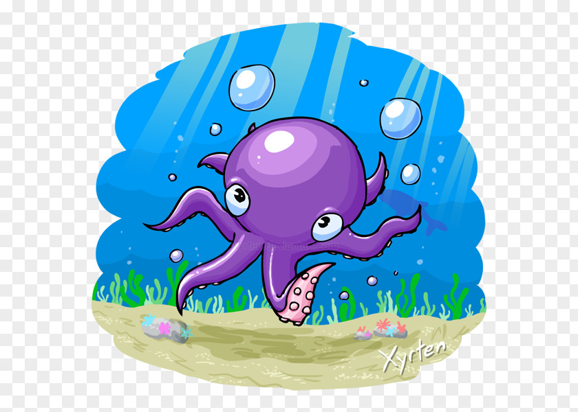 Octopus Drawing Cephalopod Marine Mammal Clip Art PNG